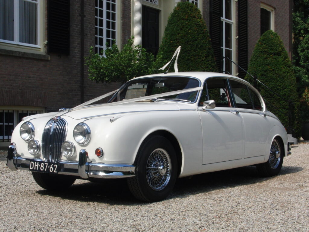 Over de trouwauto - Jaguar Mk2